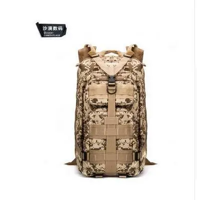 Походный 30л Рюкзак Тактические сумки качественные CP сумки mochila военные тактические походные нейлоновые военные тактические рюкзаки Molle 30л - Цвет: Digital Desert