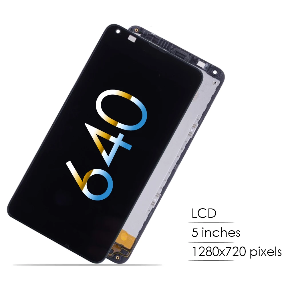 

Sinbeda 5.0" IPS LCD For NOKIA Microsoft Lumia 640 LCD Display Touch Screen Frame Replacement For Nokia Lumia 640 LTE LCD Screen
