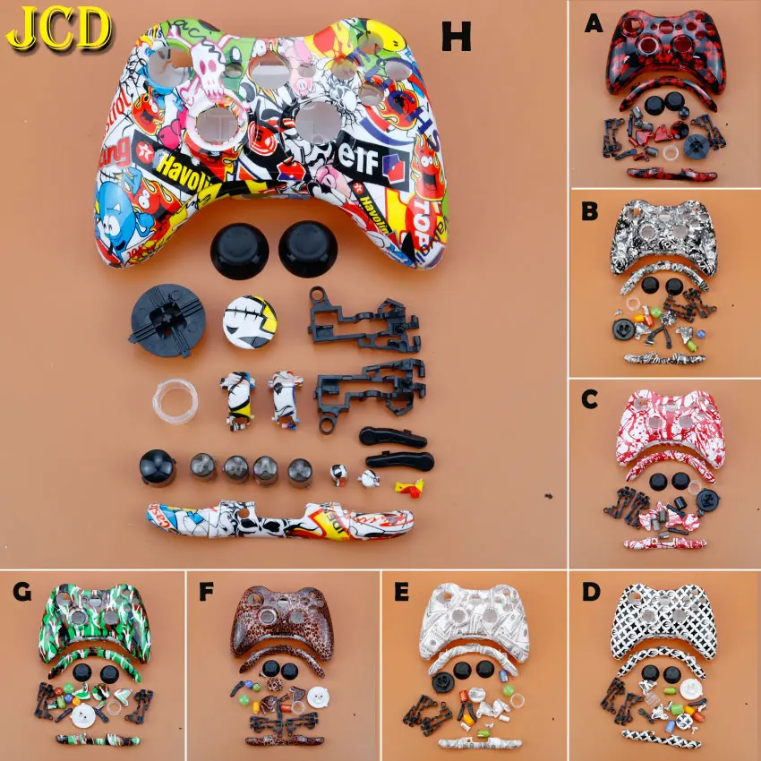 Беспроводной игровой контроллер JCD для XBox 360 Жесткий Чехол защитный чехол