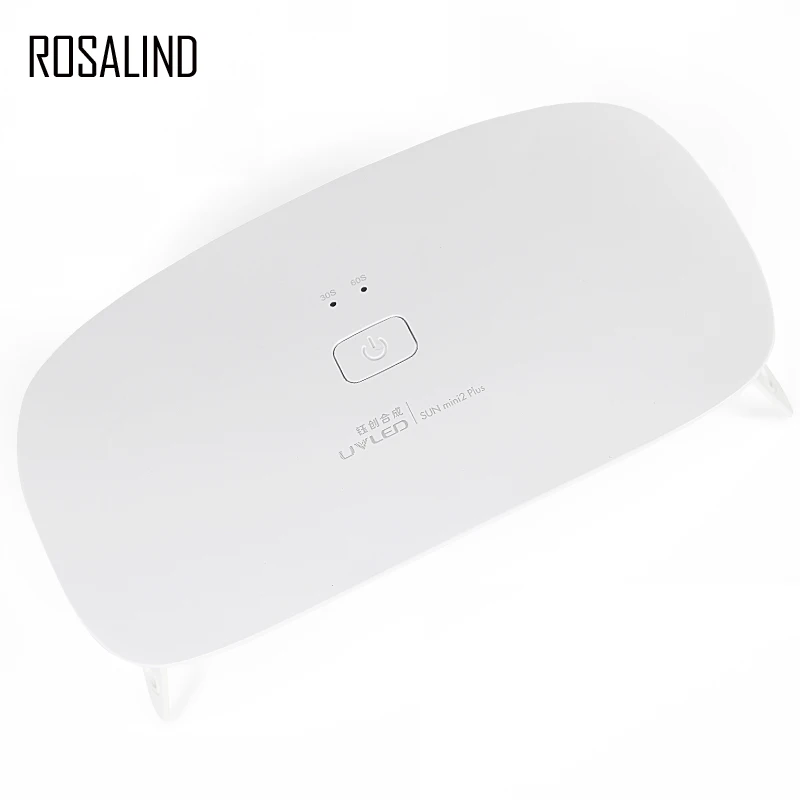 Rosalind 24 Вт УФ светодиодный светильник Сушилка для ногтей USB кабель портативный в