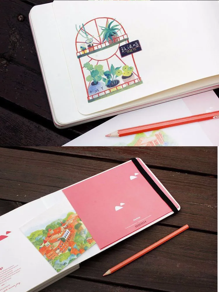 Пекин дали Юньнань Тибет Чэнду креативный блокнот Sketchbook ретро ручная роспись креативный блокнот Bloc de dibujo