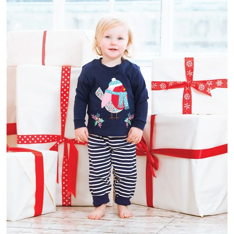 Детский пижамный комплект для девочек на осень/весну|toddler girl clothing sets|girls brand setgirls set