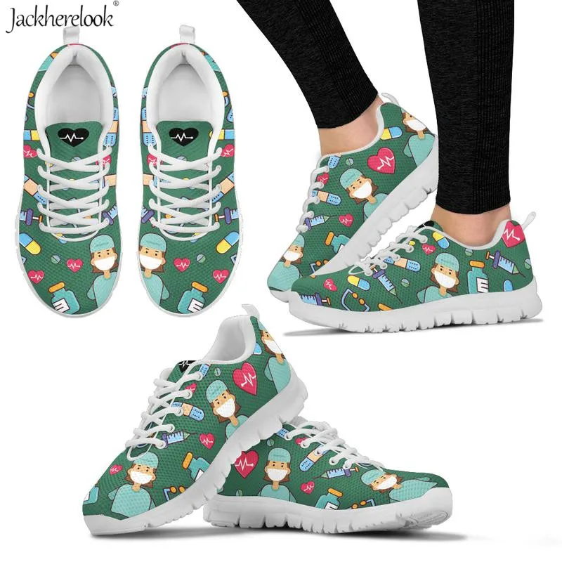 Кроссовки Jackherelook женские сетчатые легкие дышащие на плоской подошве