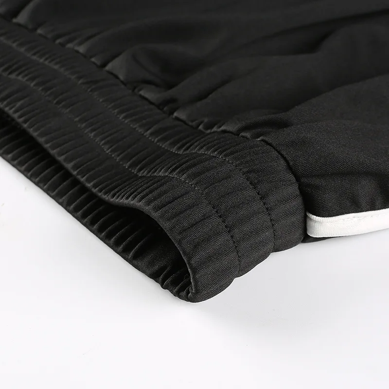 Auyiufar Fashion Side Slit Strip Female Pants Autumn Winter Loose Elastic Waist Wide Leg Pants Caaual Women's Clothing