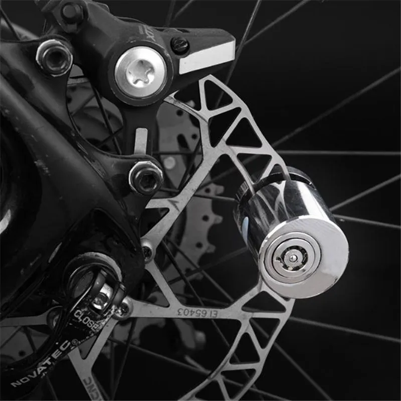 WHEEL UP Security Anti Theft Heavy Duty Motorcycle Bicycle Moped Scooter Disk Brake Rotor Lock Bike Alarm Hot | Спорт и развлечения