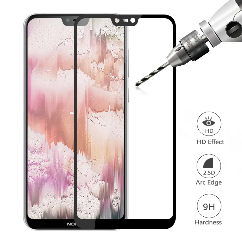 Взрывозащищенное Закаленное стекло для Nokia X6 жесткая Защитная стеклянная пленка