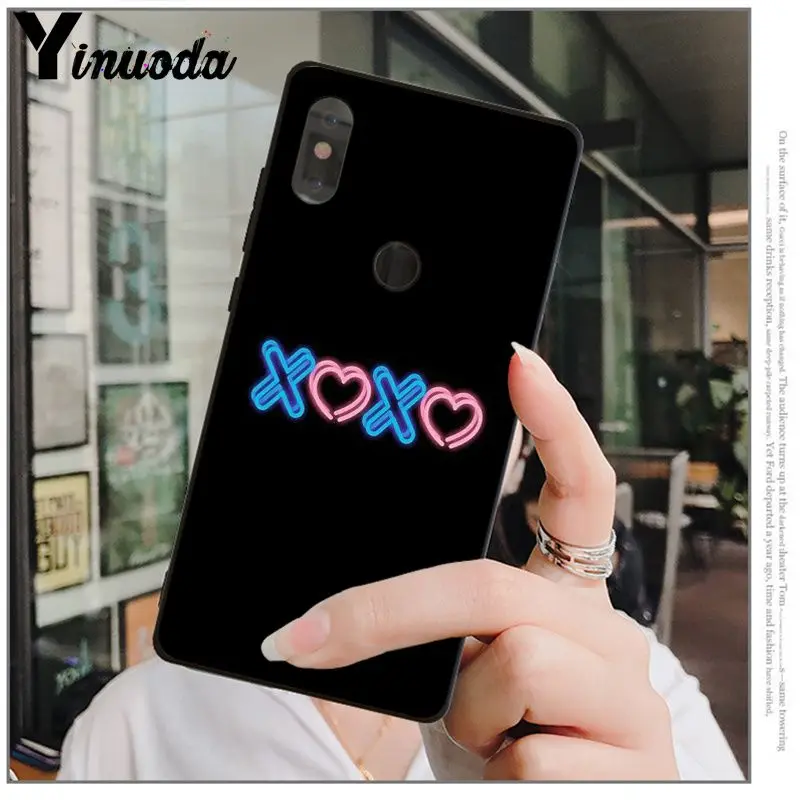 A7 Yinuoda цвет текст на черном фоне черный чехол для телефона для красного mi 5 plus Note 5 Note 4 4X Xiaomi mi 6 8 8SE Чехол для мобильного телефона - Цвет: A7