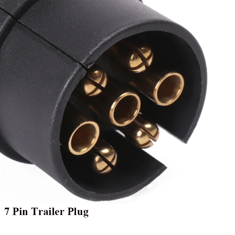 12 В 7 Pin way core pole пластиковый прицеп разъем адаптера для коннектора Европейский RV