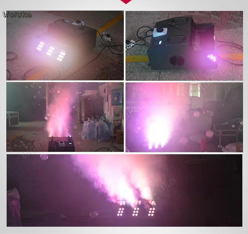 Сценический специальный эффект LED дым пузырчатая машина сигаретный пистолет