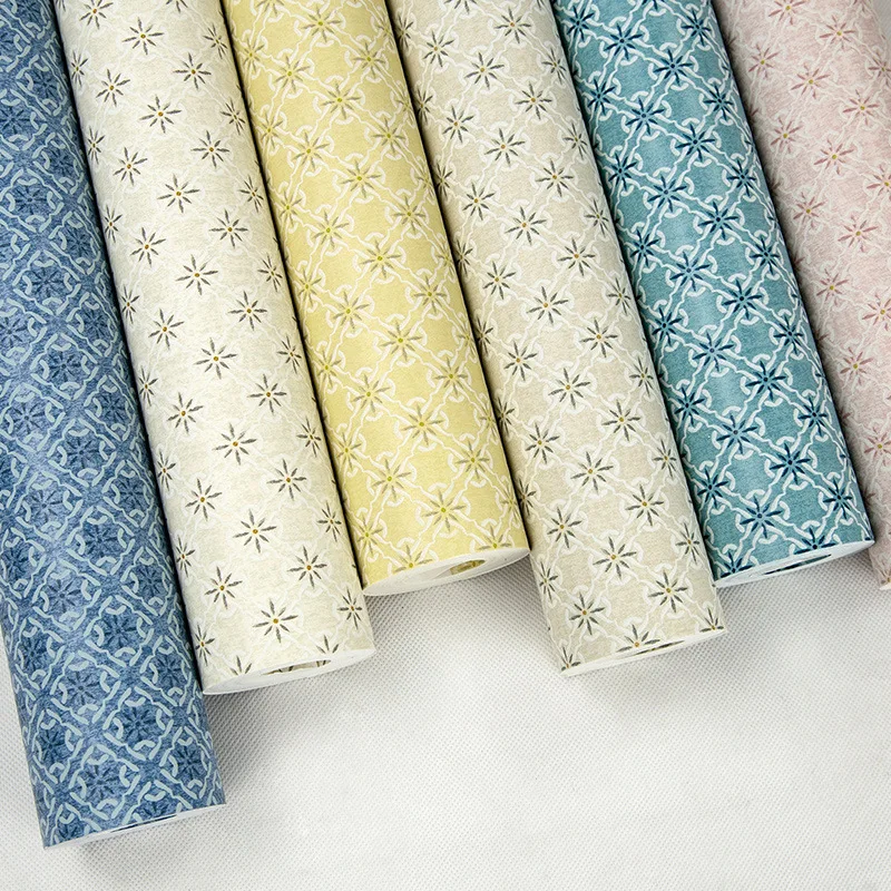 

beibehang Simple modern jacquard wallpaper living room bedroom television background wall shop decoration non - woven wallpaper