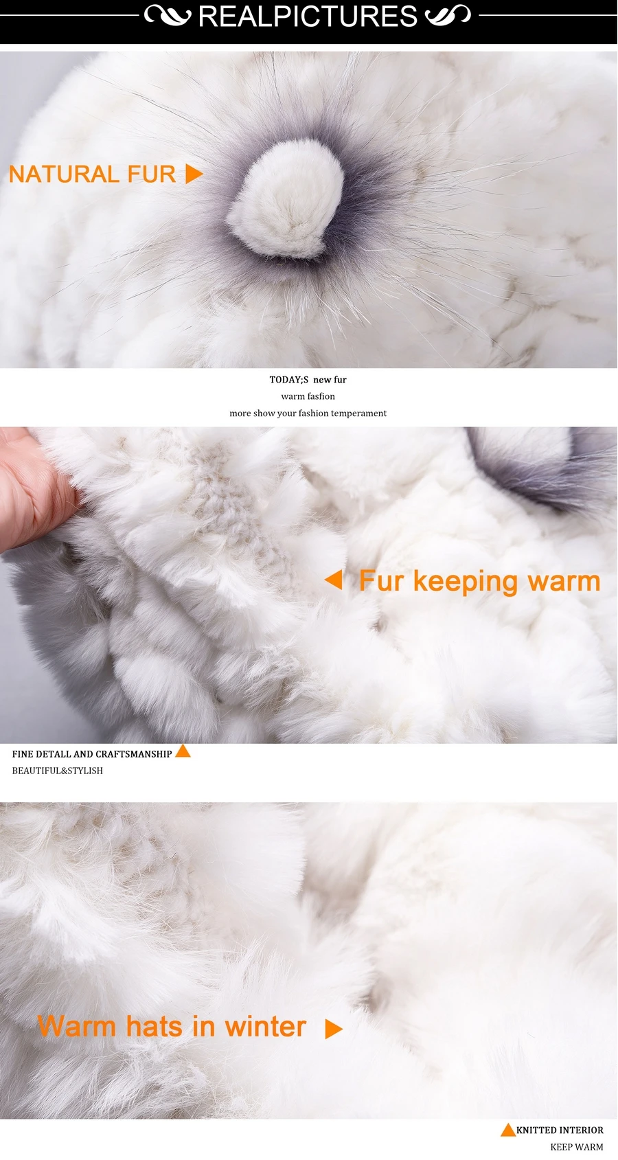 FXFURS горячая Распродажа Дамская мода вязаная Настоящая Натуральная шапка из меха кролика Рекс натуральная женская зимняя меховая шапка высокого качества берет