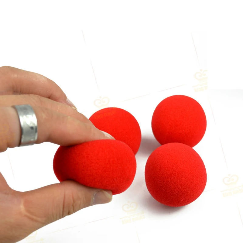 1 шт./лот магический реквизит для пальцев губчатый шар крупным планом улица