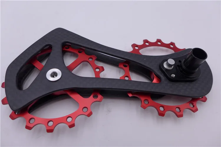 Задняя деталь велосипеда Derailleur негабаритный керамический подшипник 17T шкив карбоновая клетка система OSPW для SHIMANO6800/6870/9000/9070 R7000/R8000
