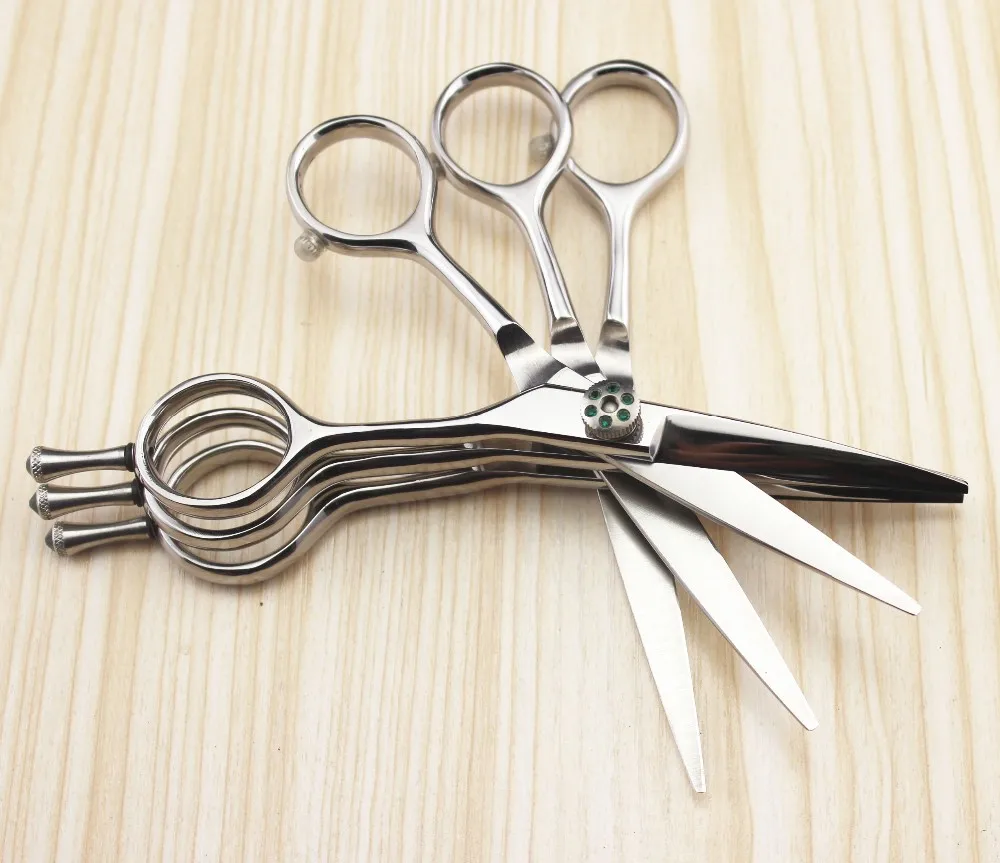 3 уровня высокое качество 440C модные ножницы для волос лезвия 5 дюйма|scissors fiskars|hair
