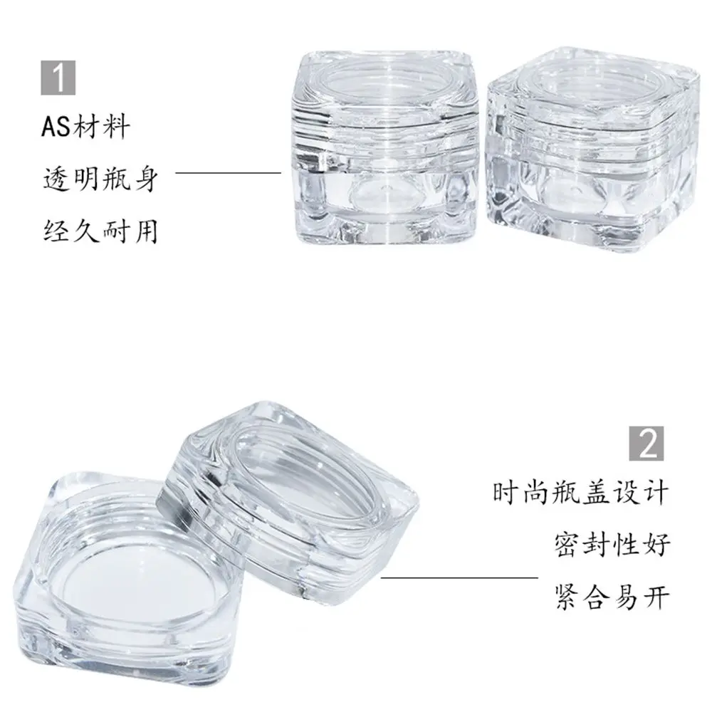 1 шт. 5g косметическая пустая банка горшок для теней контейнер макияжа и крема лица