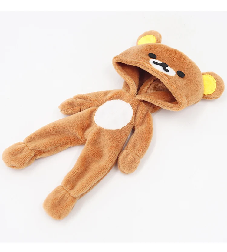 Одежда для средних Blyth 1/8 кукла милый Rilakkuma медведь костюм высокое качество мягкая одежда для 20 см bjd