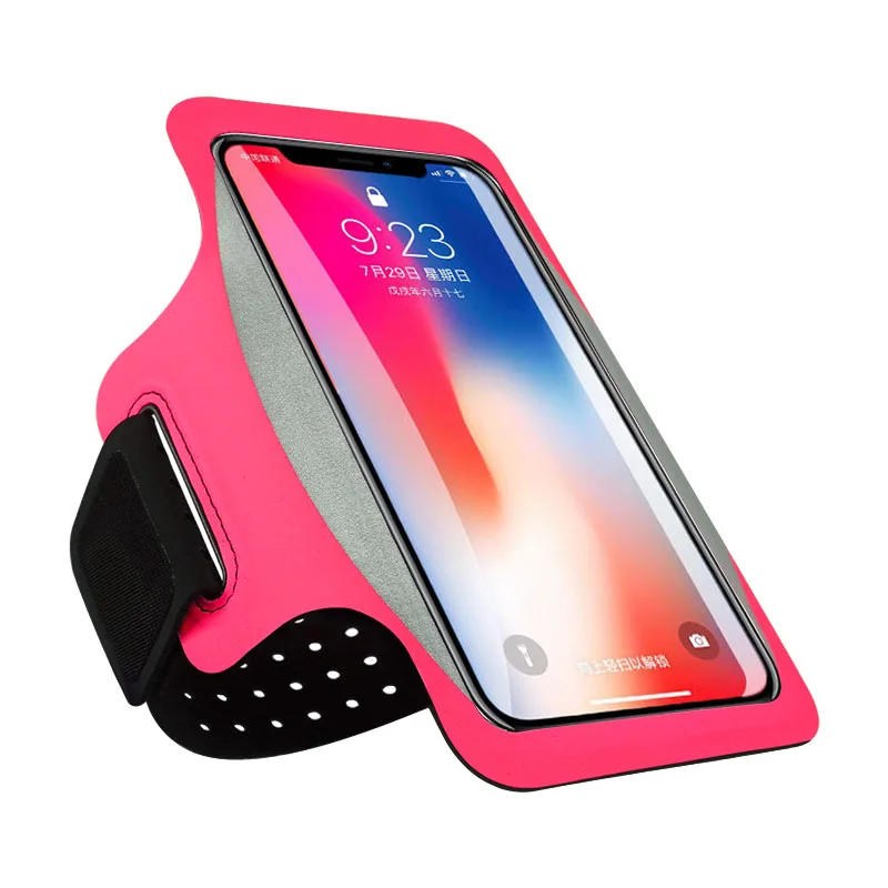 HAISSKY спортивный нарукавный чехол для телефона iPhone XS 11 Pro Max 6 7 8 Plus для бега Brassard повязка на руку для samsung S10 S9 S8 Plus Xiaomi