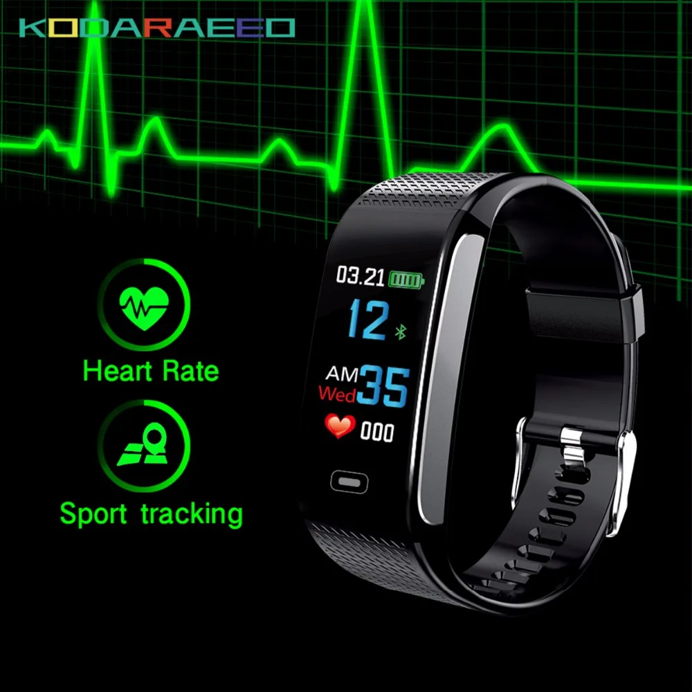 CK18S SmartBracelet Монитор артериального давления пульса IP67 наручные часы
