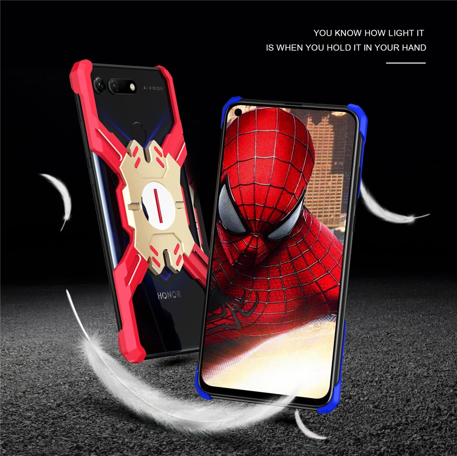 Механический чехол для телефона huawei honor V20 View 20, чехол для huawei mate 20 P20 Pro Nova 4 mate 20 P20, противоударный металлический чехол