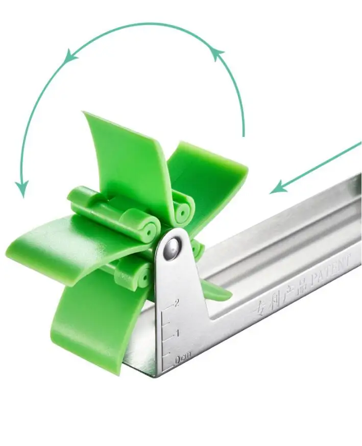 Резак для арбуза из нержавеющей стали в форме ветряной мельницы