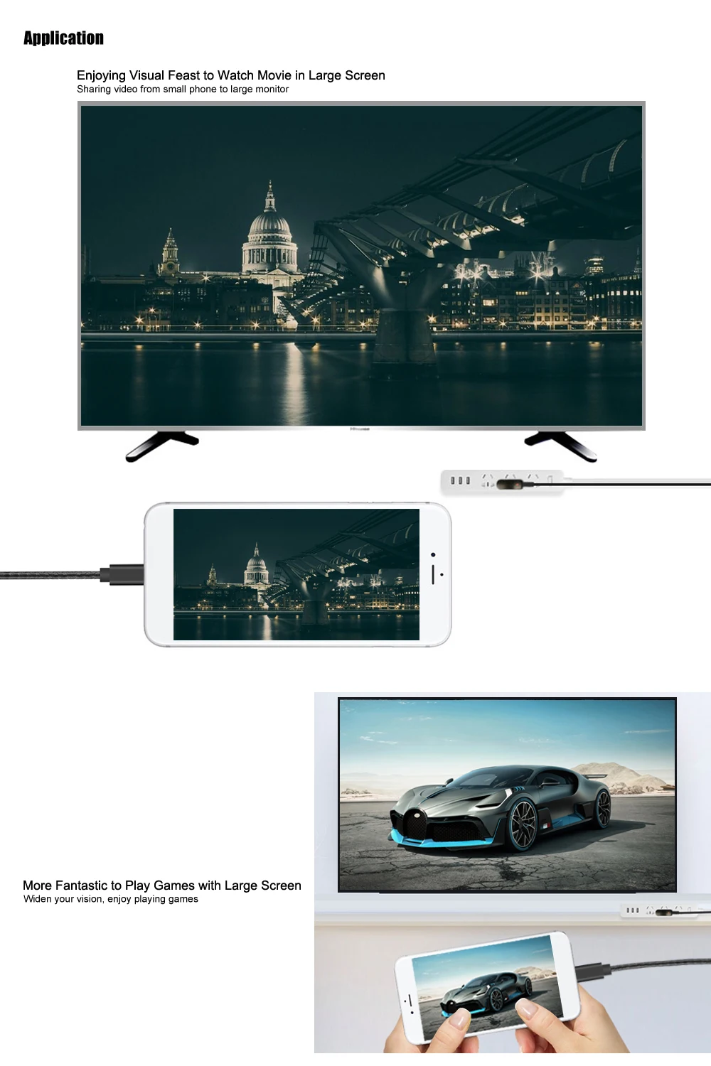 HDMI кабель телефон к телевизору для Lightning к HDMI кабель адаптер для Apple iPhone X 8 7 6S iPad Pro Air HDMI ТВ Цифровой AV адаптер