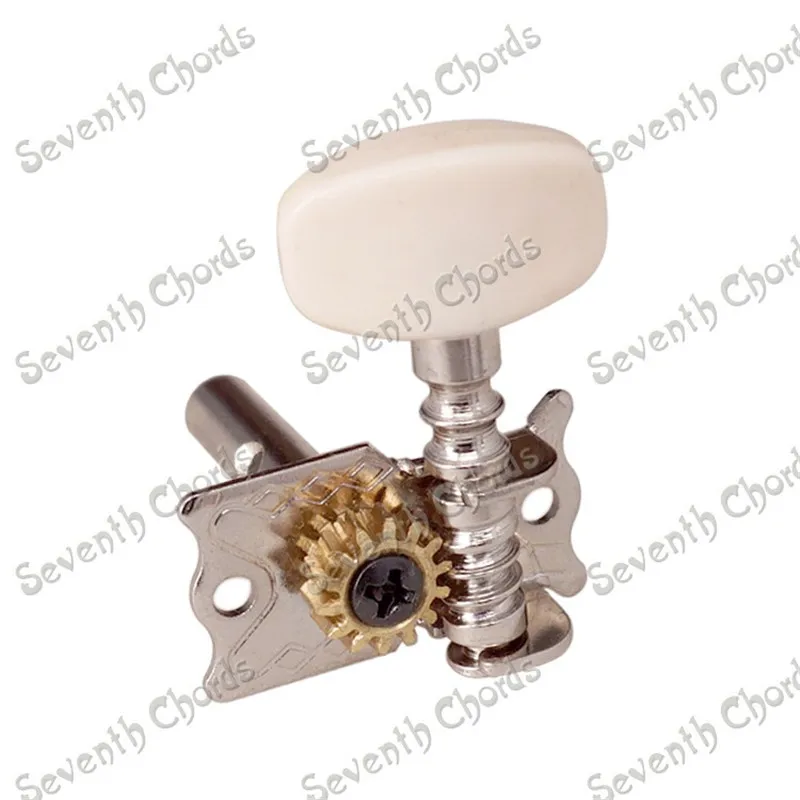 Набор 3R3L тюнинговые колышки Серебряная открытая Шестерня гитарные струнные с