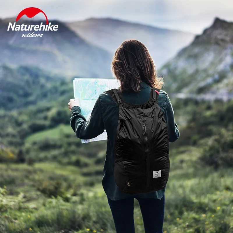 Туристический рюкзак Naturehike портативный складной ранец ультралегкие