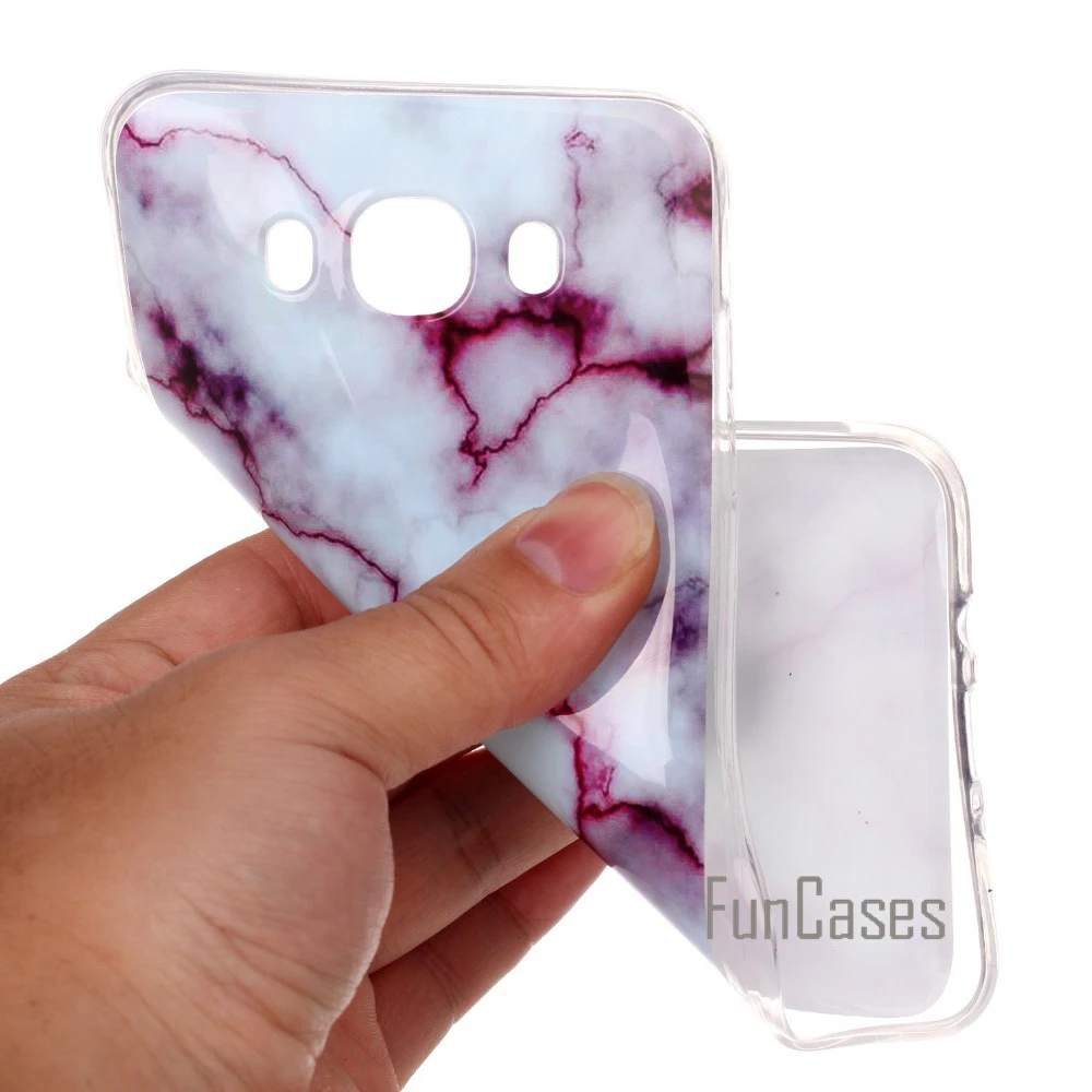ТПУ мрамор с жилками PU кожаный флип чехол для coque samsung Galaxy J7 2016 J710 J710F J710H glaxxy