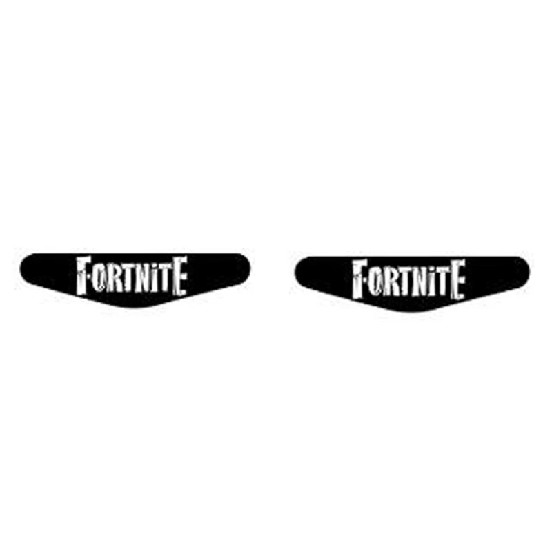 2 pcs I Модный пользовательский игровой светильник, виниловые наклейки, светодиодный светильник для Playstation Dualshock 4 PS4 PRO, тонкий контроллер - Цвет: 2 pcs I