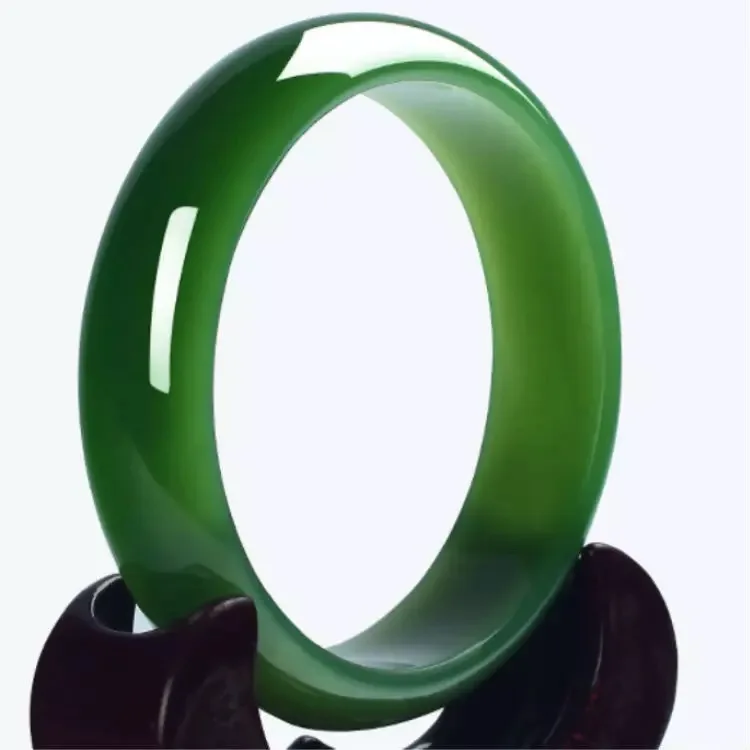 

Original Grade A High Quality Red Green Natural Jade Bangles Fine Gem Jade Bracelet Jewelry Jade Bracelet For Women Gift 56-66mm