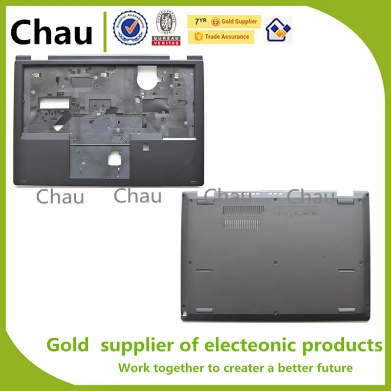 New For Thinkpad lenovo Yoga L380 S2 Upper Top Case + Bottom Base Cover 02DA296 02DA299 02DA304 |
