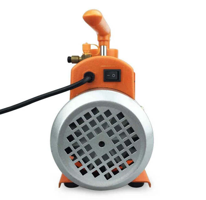 Двухступенчатый роторный вакуумный насос cfm 1/4hp ОВК Air AC A/C R410a R134a + Precision Guage|hvac