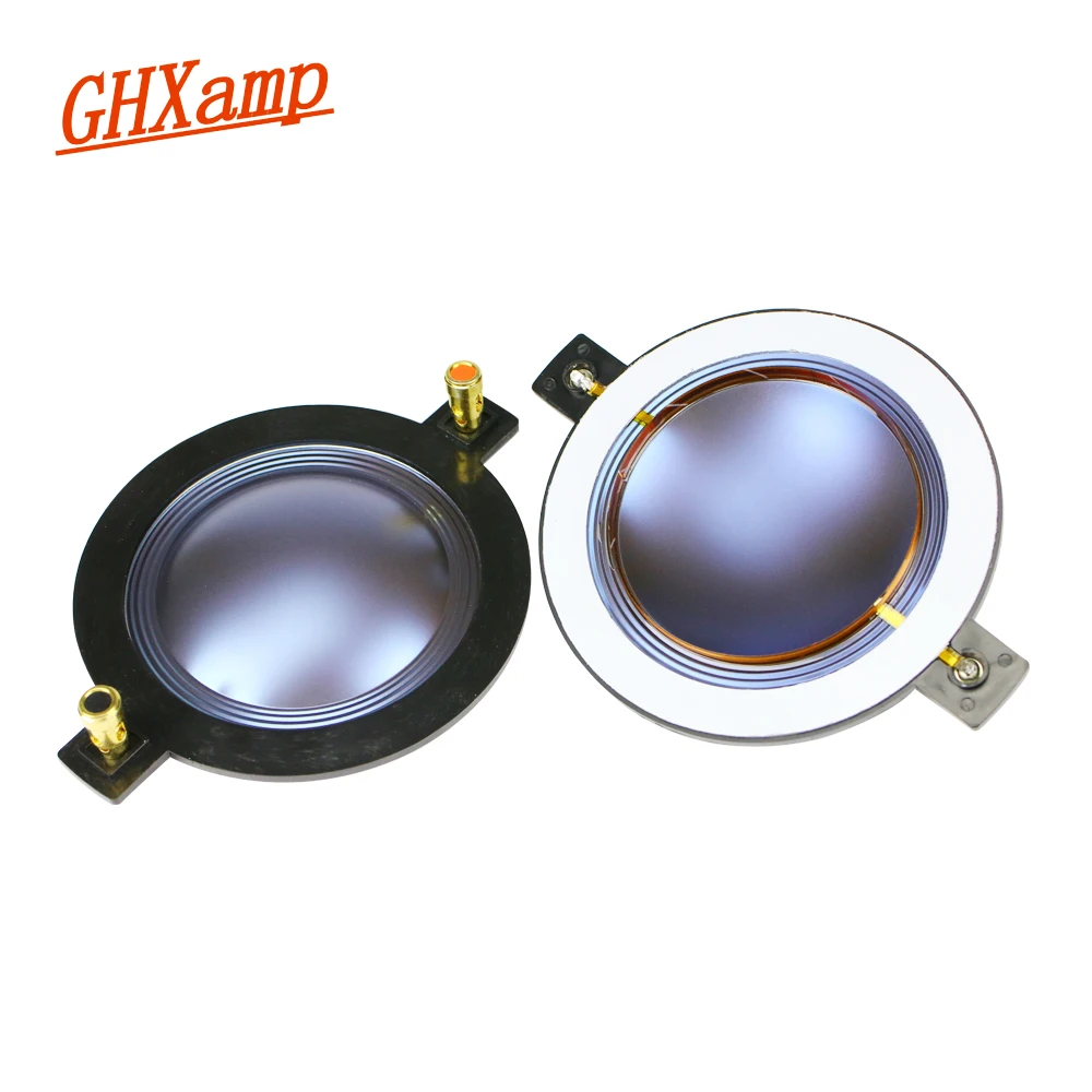 

GHXAMP 72.2mm Tweeter Voice Coil Blue Diaphragm Treble Voice Coil With Column Aluminum Round Copper Wire Speaker Repairs 2pcs