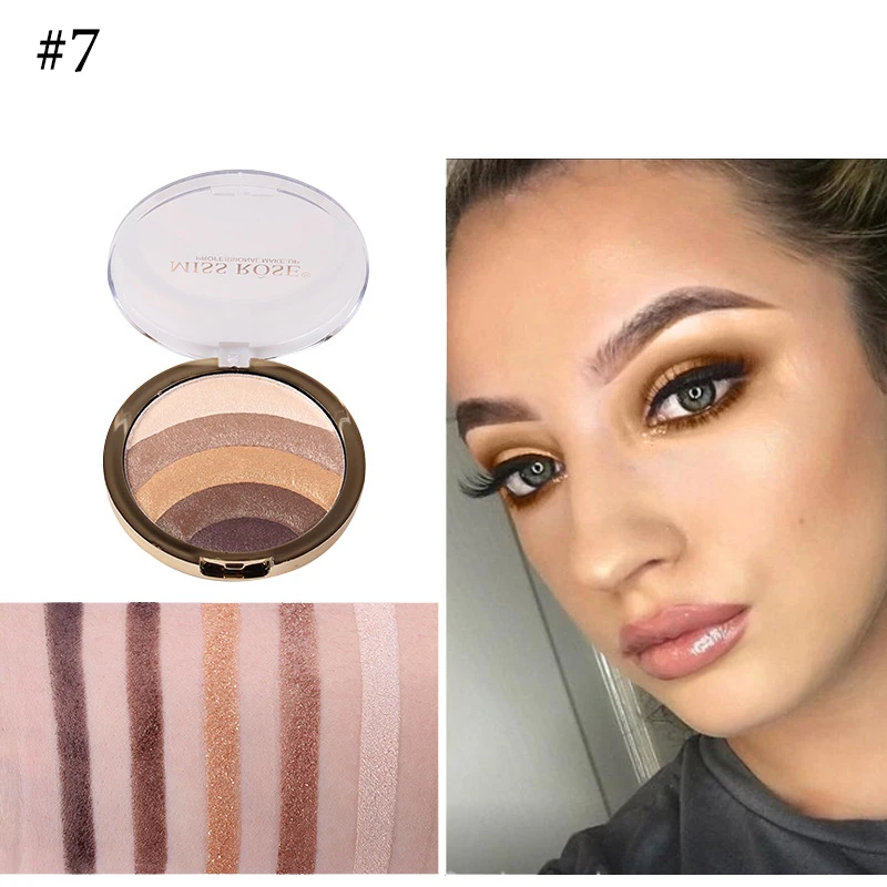 MISS ROSE Радужный хайлайтер палитра лица скрасить контурной осветитель порошок