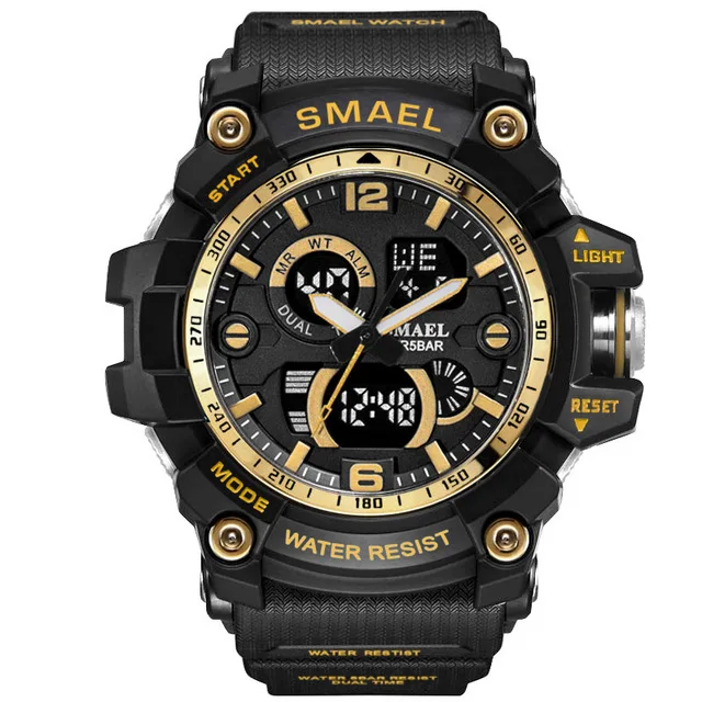 1617B Black-Golden SMAEL 1617 Digital - Цвет: 1617B Black-Golden