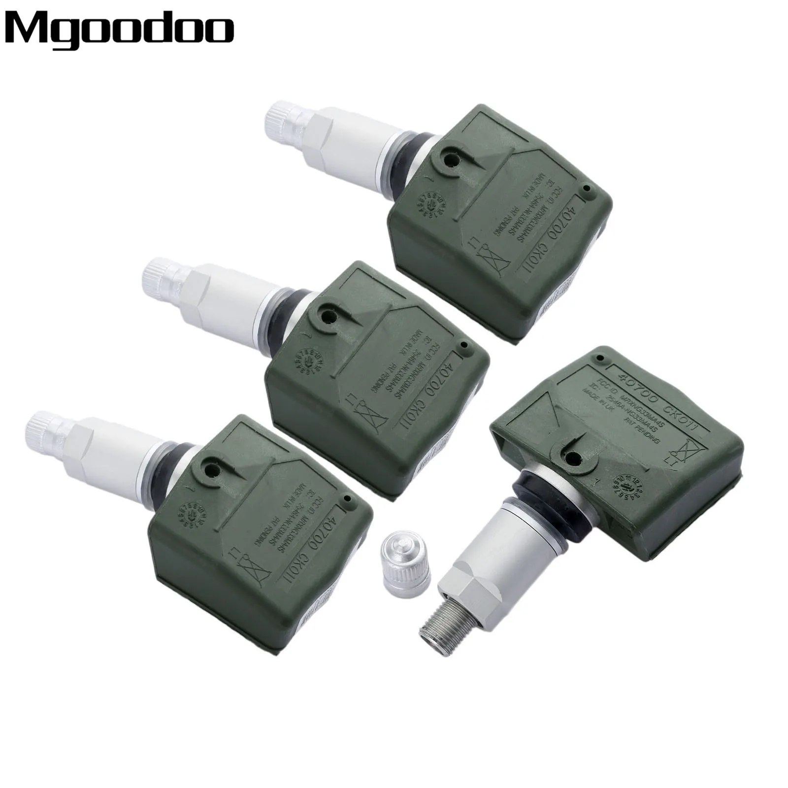 Mgoodoo 4 шт. TPMS датчик давления в шинах 40700 CK011 Фиттинг для Infiniti Nissan 40700CK011 MRXNG33MA4S 315