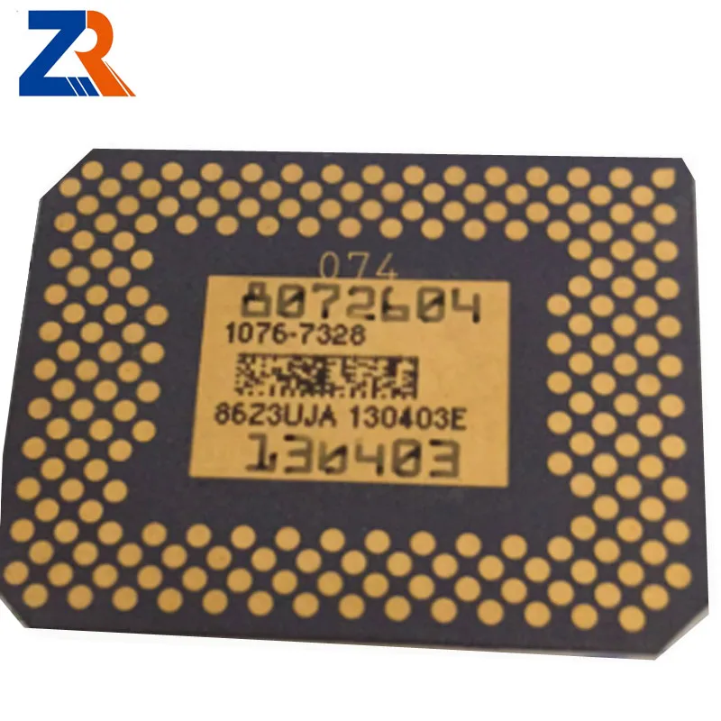 ZR 100% хорошее качество и оригинальная модель чипа DMD 1076 6328 подходит для проекторов