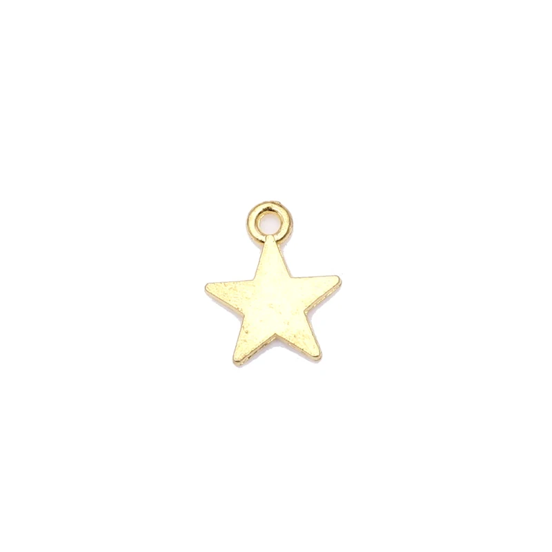 Металлические подвески для ожерелий и браслетов 15 х12 мм 200 шт.|metal pendant|charm metalstar charm