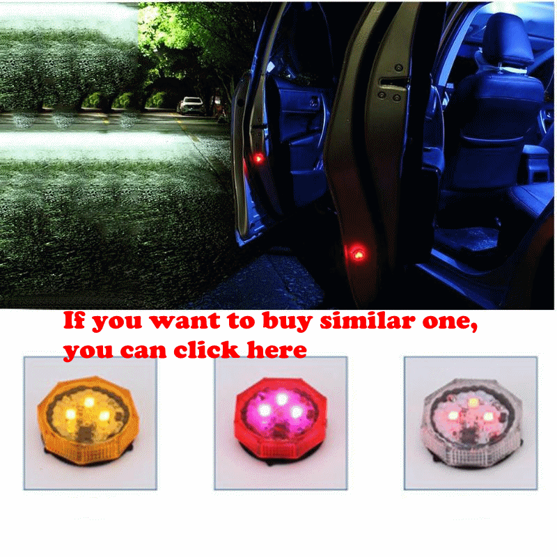 2 шт. Магнитная 3LED 5LED Автомобильная дверь Светодиодная открывающаяся сигнальная лампа безопасная вспышка огни водонепроницаемый беспроводной анти коллид сигнальный свет Voitu