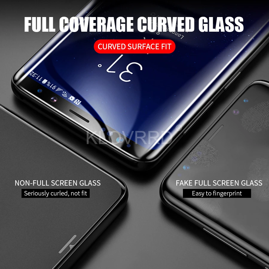 3D 20D полная изогнутый полное покрытие закаленное Стекло для samsung Galaxy S10E S8 S9 плюс S7