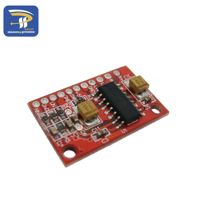 Новый 2 канала 3 Вт PAM8403 источник питания класса D аудио усилитель доска 5 в USB