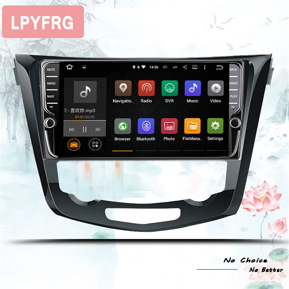 9 дюймов Android 9,1 для Nissan X-Trail Rogue Qashqai Xtrail автомобильный DVD gps навигатор головное устройство