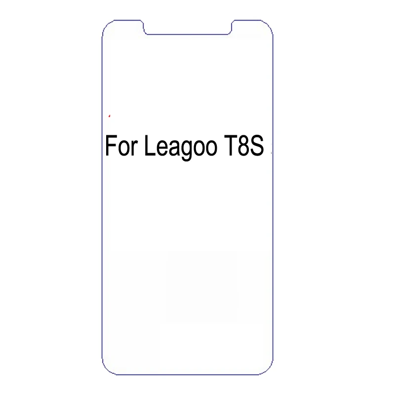 2 шт. закаленное стекло для Leagoo T8S 2.5D 0 25 мм 9H Защитная пленка T8 S Бесплатные