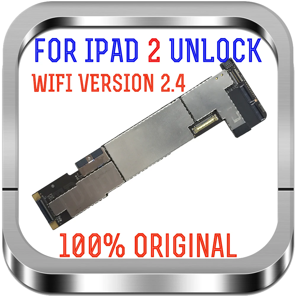 Оригинальная разблокированная версия Wi-Fi + Cellular 2 1/для Ipad материнская плата с