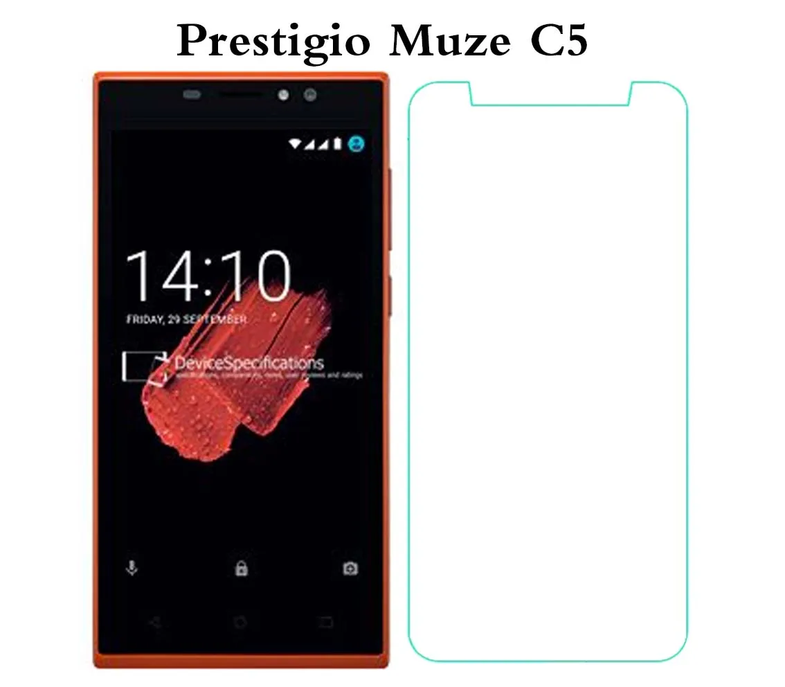 Закаленное защитное стекло для Prestigio Muze C5 PSP5510 DUO|Защитные стёкла и плёнки