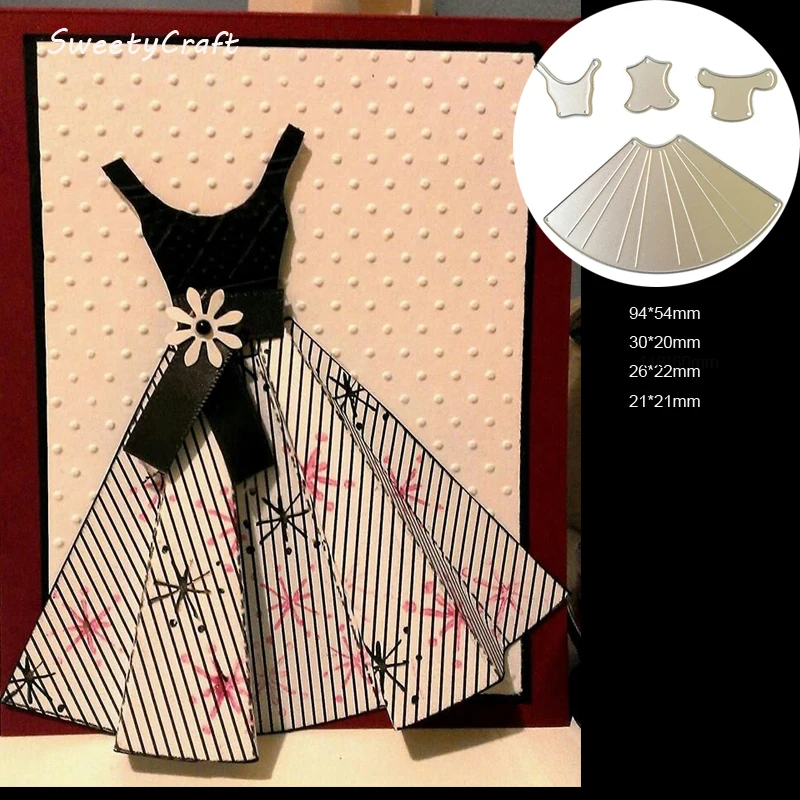 Штампы для скрапбукинга платье принцессы штампы вырезания металла ремесло