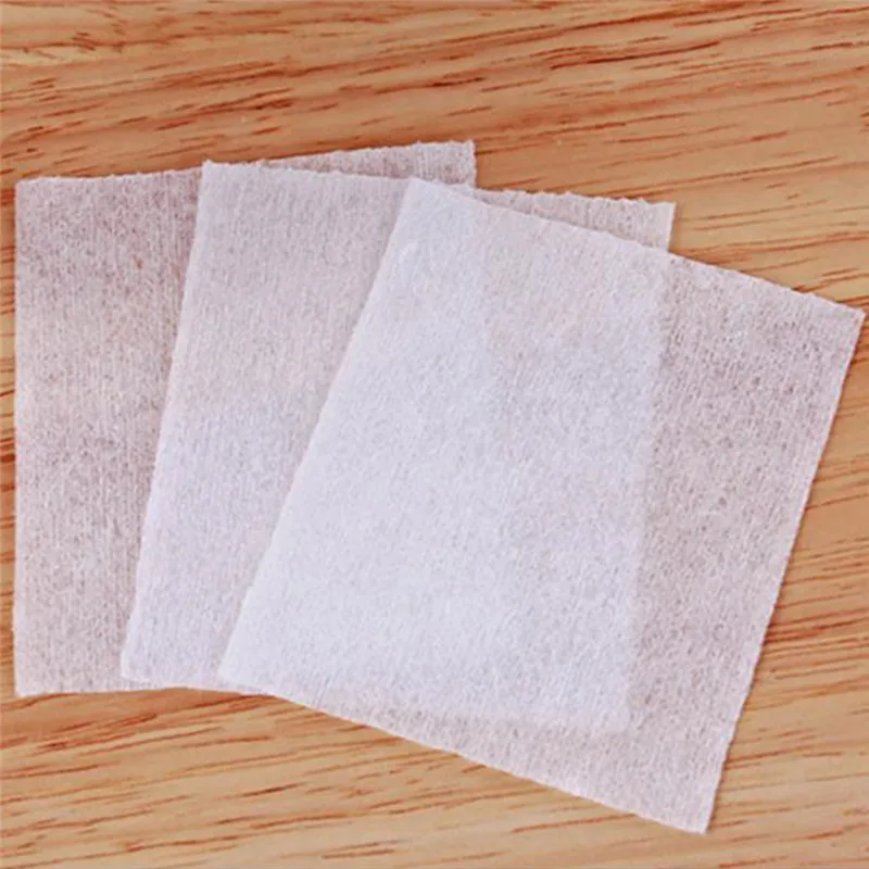Хлопковое нетканое средство для макияжа снятия из чистого хлопка одноразовое