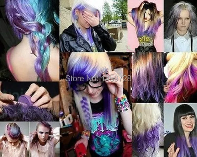 2014 New Giz Pastel Hot Selling 36 Colors Fashion Non-toxic Temporary Hair Chalk Dye Soft Pastels Salon Party Kit Popular Color | Красота и