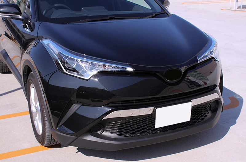 Для Toyota C-HR CHR 2016 2017 2018 2019 2020 автомобильный внешний передний нижний номерной знак