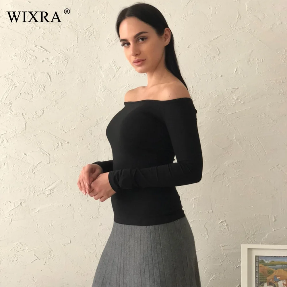 Wixra одноцветное Slash средства ухода за кожей шеи топы корректирующие 2018 сезон: